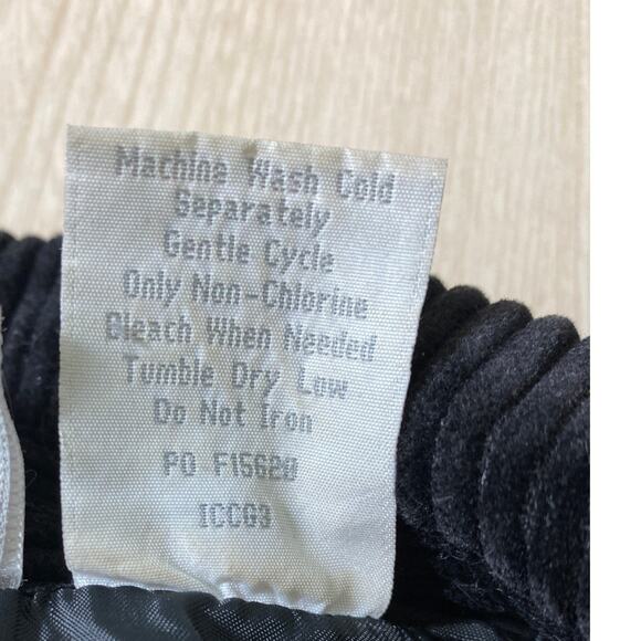 Blair Corduroy Overcoat Long Trench Coat Men S Black Matrix Dark Gothic Grunge - Picture 4 of 8